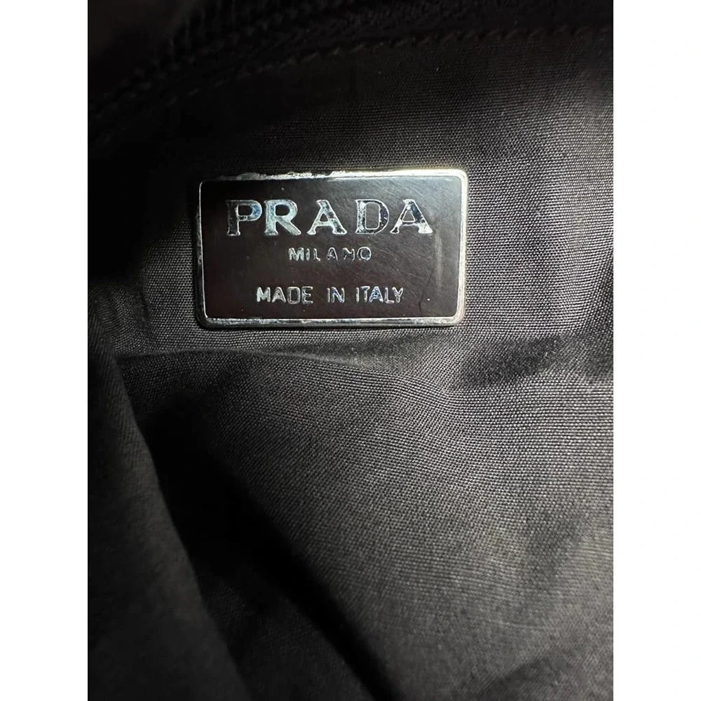 Prada Brown Lamb Leather Tote Large - Picture 8 of 14